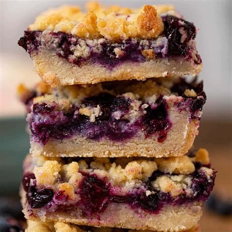 Blueberry Crumb Bars Recipe - Dinner, then Dessert