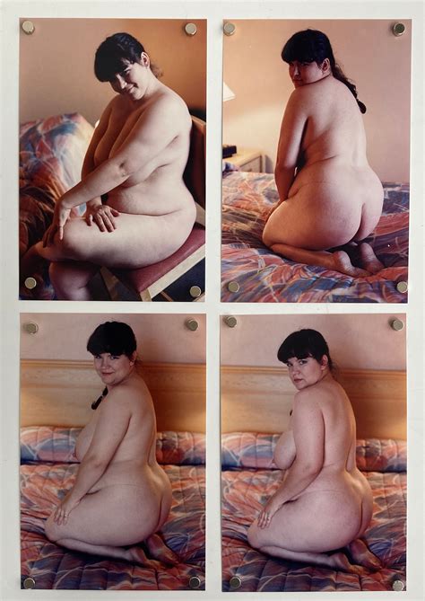 Four Vintage C2000 Color 6x4 Photos Mature Curvy Nude Model With Beautiful Smile - Etsy