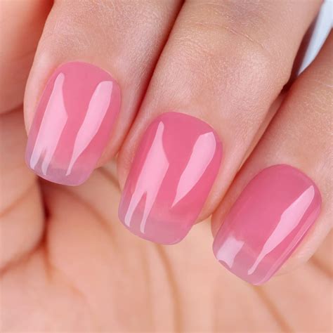 Amazon.com: Imtiti Sheer Pink Gel Nail Polish, 15ML Jelly Pink ...