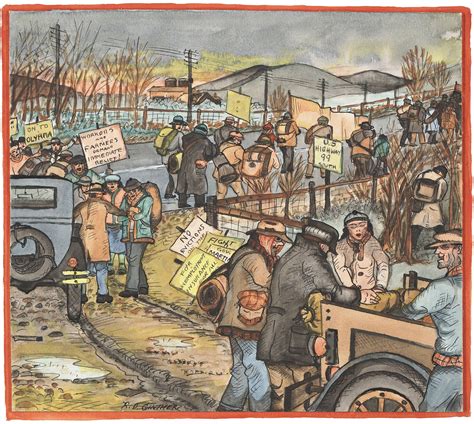 Great Depression Painting at PaintingValley.com | Explore collection of ...