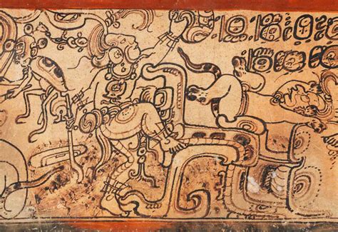 Mayan Jaguar God Ceramic Mask, 'Maya Jaguar Priest'