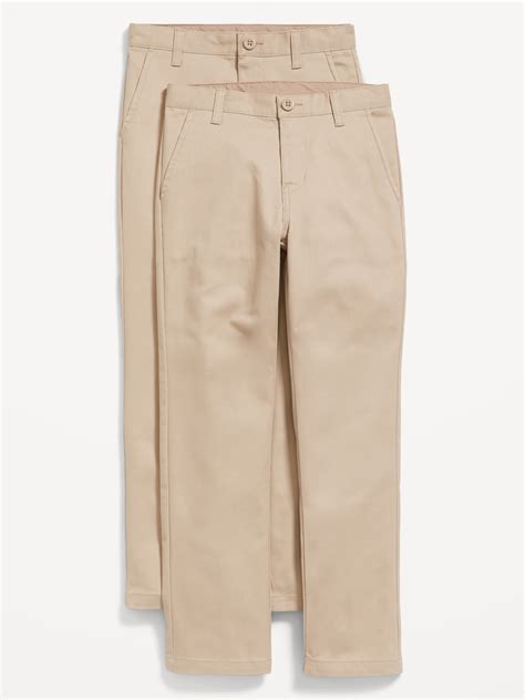 Slim School Uniform Chino Pants 2-Pack for Boys | Old Navy