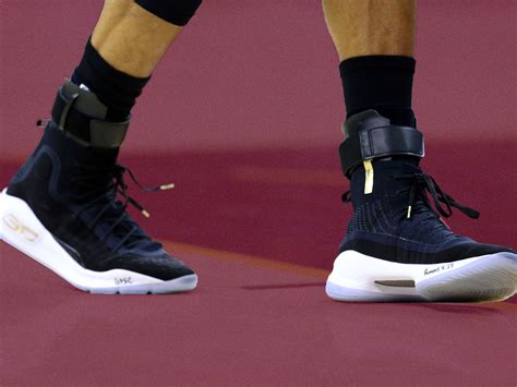 Basketball Ankle Braces Stephen Curry's Ankle Brace As He Battles San