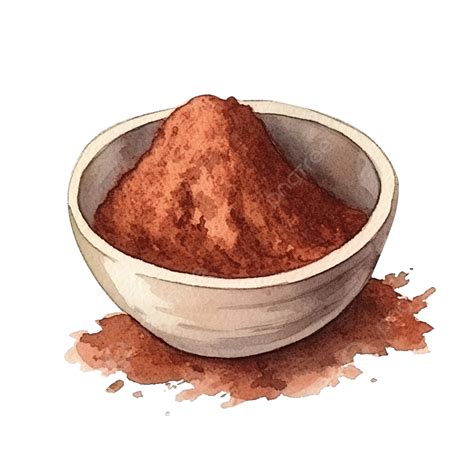 Watercolor Cocoa Powder, Cacao, Cocoa, Powder PNG Transparent Image and ...