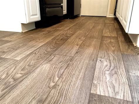 Faux Hardwood Flooring - Apartment Layout