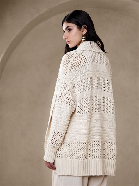 Morgan Cotton Cardigan | Banana Republic