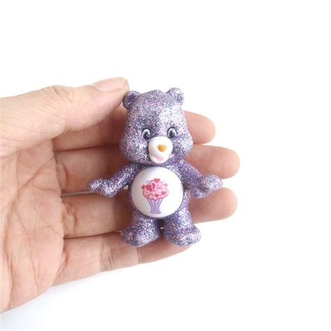 Glitter Care Bear Figures Carebear Figurines Carebears Toys Collectable ...