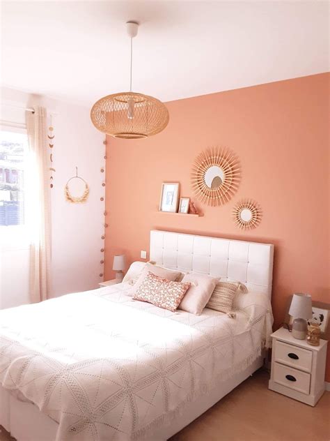 Chambre terracotta | Deco chambre a coucher, Deco chambre parental ...