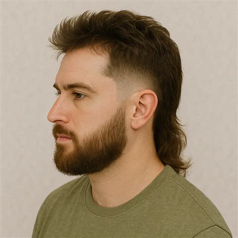 25 Modern Taper Fade Mullet for Men in 2025: Rock & Bold Hairstyle