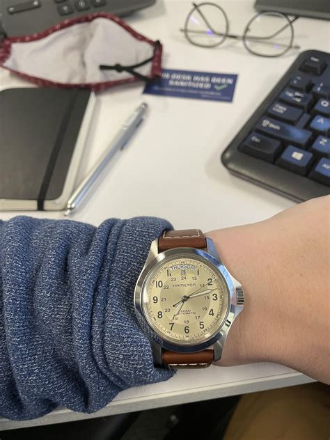 [Hamilton Field King Auto] early anniversary gift : r/Watches
