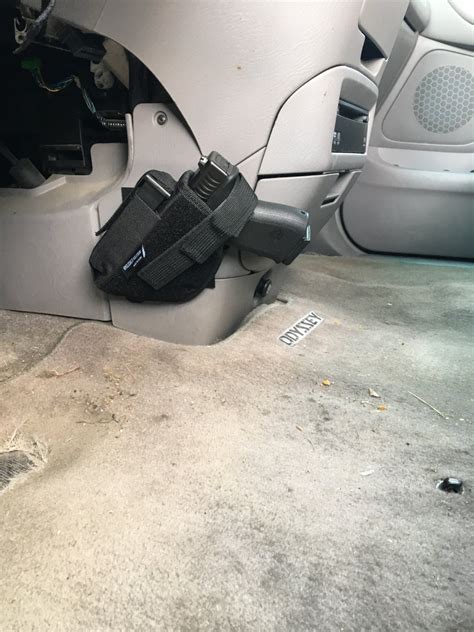 Gun Holster Vehicle Car Truck Ambidextrous Handgun Pistol Conceal W/mag Pouch Mount Conceal - Etsy