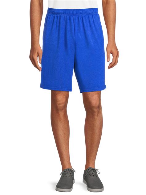 Athletic Works Men's & Big Men's 9" Active Soft Shorts, Sizes S-3XL ...