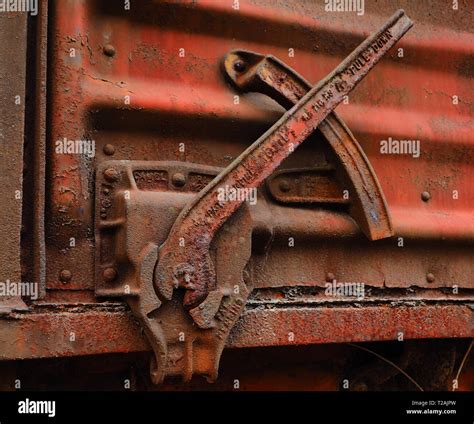 Box car latch hi-res stock photography and images - Alamy