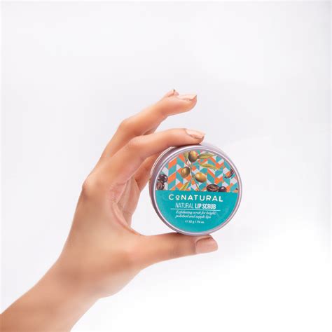 Natural Lip Scrub - Lips Exfoliator - Conatural