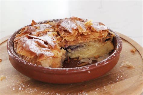 Lemon and blueberry custard crinkle pie recipe | Australia's Best Recipes