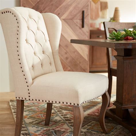 Jamison Flax Wingback Dining Chair | Pier 1 Imports