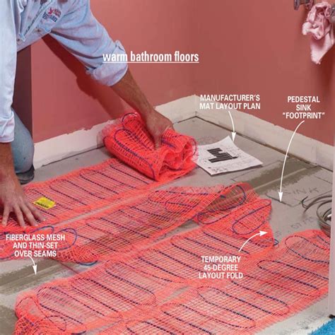 Install Radiant Heat Bathroom Floor – Flooring Tips