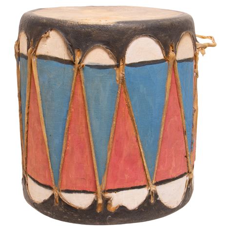Pueblo Native American Drum at 1stDibs | native american instruments ...