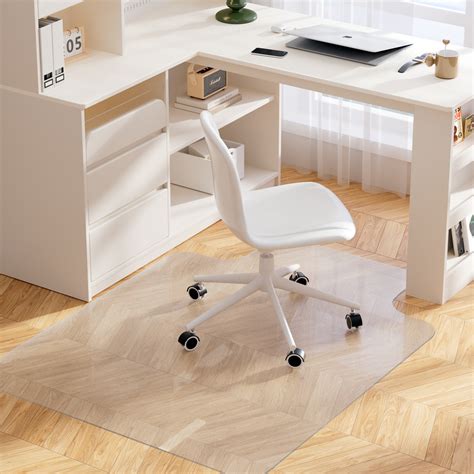 MyOfficeInnovations 36" x 48" Hard Floor Chair Mat Lip 491789 - Walmart.com