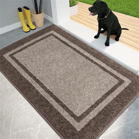 Amazon.com: PURRUGS Dirt Trapping Door Mat 34" x 60", Non-Slip Machine ...