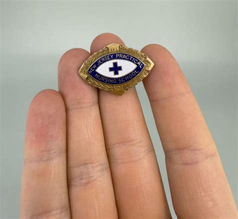 New Jersey Practical Nursing School Medal Badge