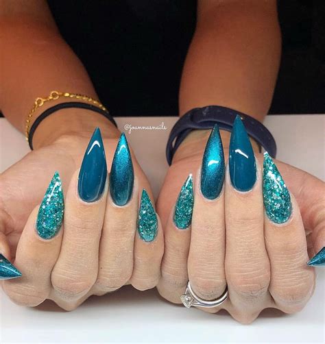 23 dark teal nails ideas to steal this month nail designs daily – Artofit