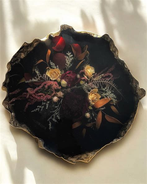Jasmyn Marie | The dreamiest of dreams Roses, rose hips + eucalyptus, 13” 2024 - Resin ...