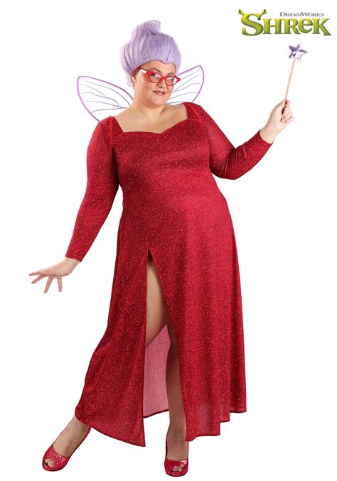 Women's Plus Size Shrek Fairy Godmother Costume | Shrek Costumes