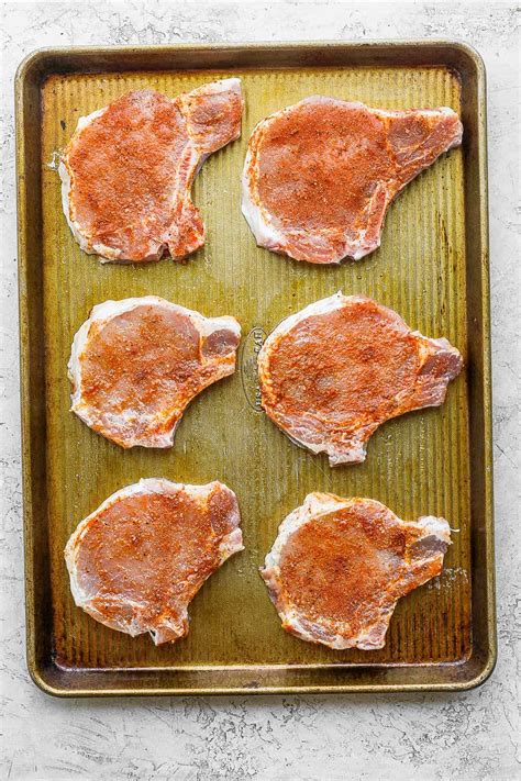 Juicy Oven Baked Pork Chops - The Wooden Skillet