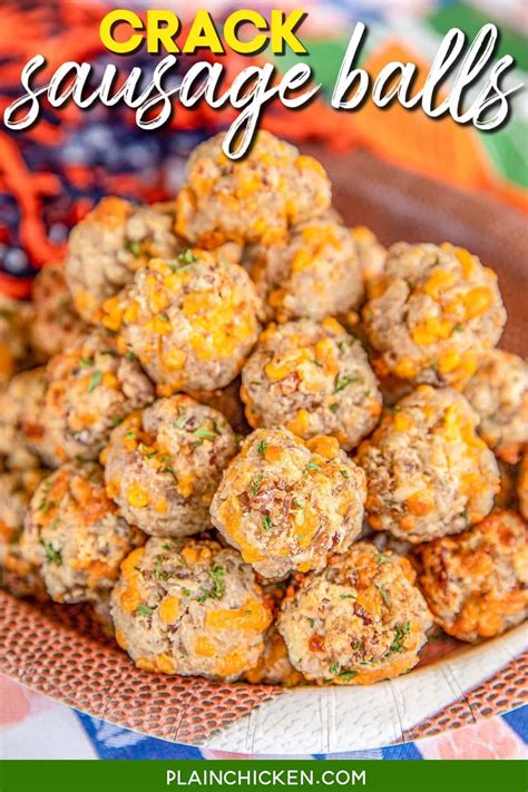 Cream Cheese Sausage Balls With Bisquick at George Sorensen blog