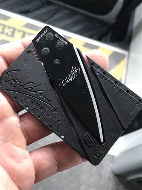 Credit Card Folding Knife
