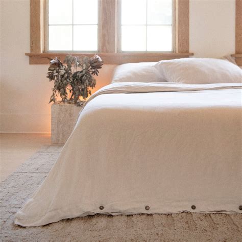 100% Linen Duvet Covers | Rough Linen