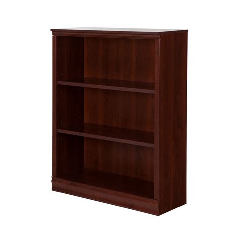 Morgan 3-Shelf Bookcase * D - South Shore Industries | AFW.com