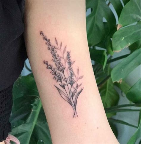 cute tattoo | Lavender tattoo, Cute tattoos, Dope tattoos for women