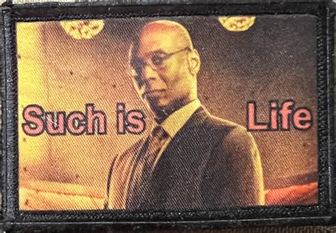 John Wick 'Such Is Life' 2x3" Hook and Loop Morale Patch – Redheaded ...