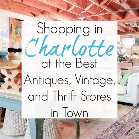 Thrift Shops In Charlotte