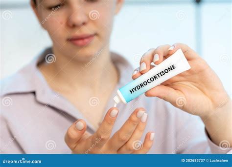 Hydrocortisone Medical Cream Stock Image - Image of dermatology, fungal: 282685737