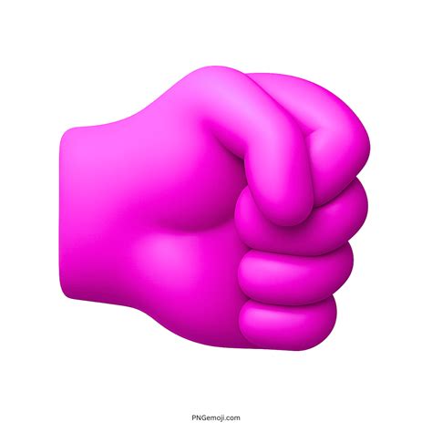 Right Fist Emoji PNG, Vector, Copy and Paste – PNG Emoji