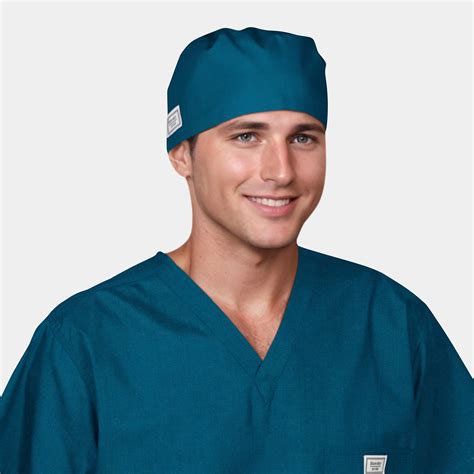 Caribbean Blue - Mens Scrub Hats – Blue Sky Scrubs