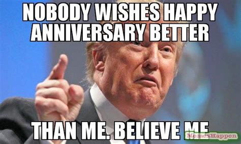 Funny Happy Anniversary Memes to Celebrate Wedding