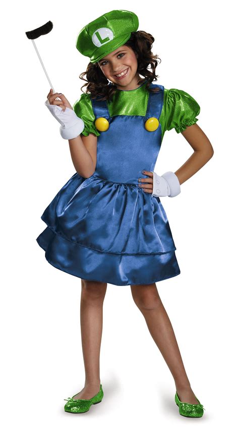Toddler Girl Luigi Costume at Victoria Brownlee blog