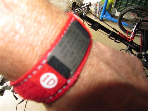 Crazy On Three: Road ID Bracelet