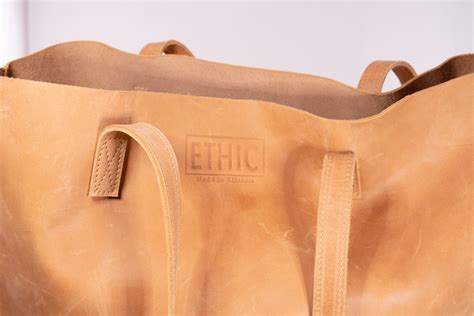 Ethic Leather Carry All Tote - ETHICGOODS