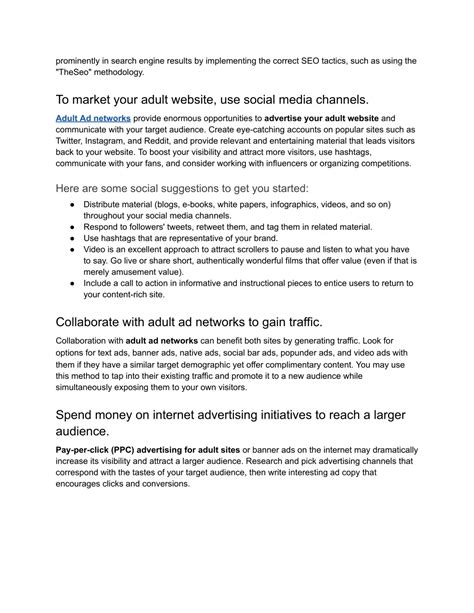 PPT - Ways to Increase Adult Website Traffic PowerPoint Presentation ...