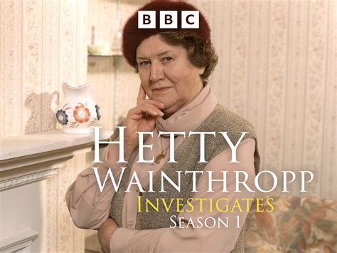 Prime Video: Hetty Wainthropp Investigates, Season 1