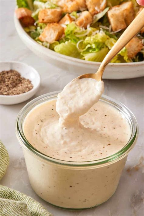 Homemade Caesar Salad Dressing - Preppy Kitchen