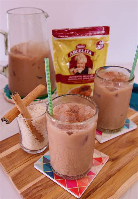 Horchata Chocolate de Abuelita | Receta | Receta de chocolate abuelita ...