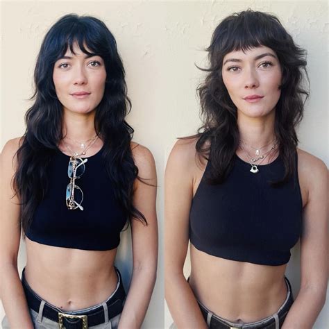 20 Ways To Wear A Bold And Beautiful Wolf Cut With Bangs