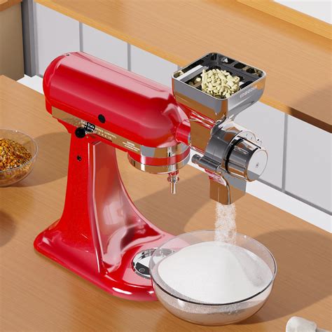 Grain Mill Stand Mixer Attachment at Leslie Hackett blog