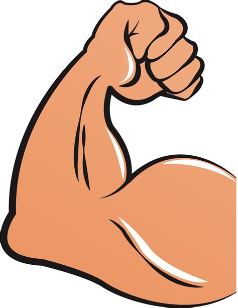 Clip Art Details - Bicep Muscle Clipart - (1848x2393) Png Clipart Download